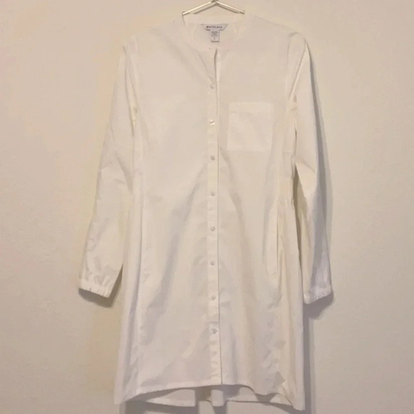 Athleta Jackets & Blazers - ATHLETA Cinched Waist Long Sleeve Performance Poplin Jacket / MIDI Shirt Dress